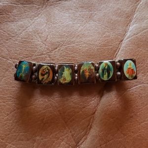 Wooden saints bracelet